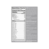 Isopure Low Carb Protein Powder 14 Servings Supplement Facts label showing 25g whey isolate, minimal carbs, zero sugar, calories, and vitamins per serving